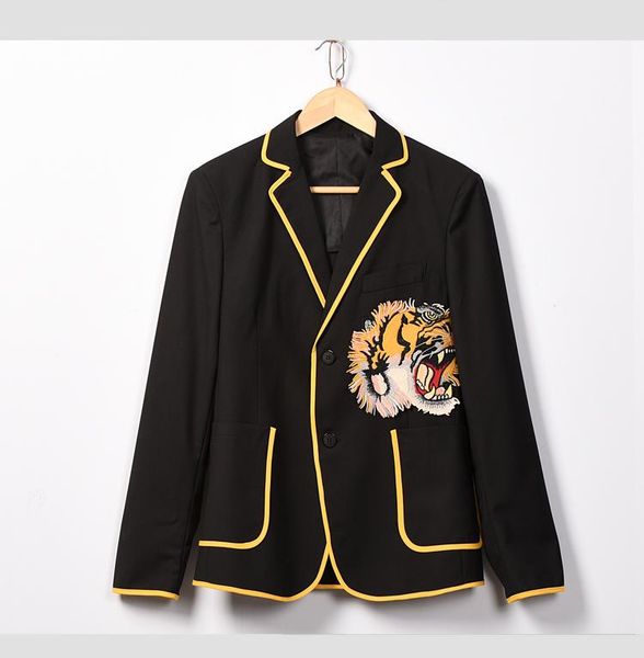 2019 brand fashion luxury designer autumn new men's casual fashion embroidery skinny show blazers long sleeve men's suits
2019 brand fashion luxury designer autumn new men's casual fashion embroidery skinny show blazers long sleeve men's suits