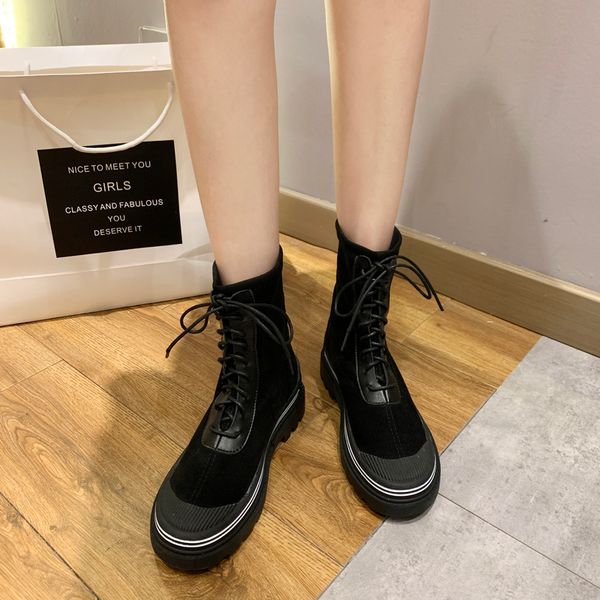 round toe shoes women's rubber boots boots-women booties ladies low heels booties rain fashion 2020, Black
round toe shoes women's rubber boots boots-women booties ladies low heels booties rain fashion 2020, Black