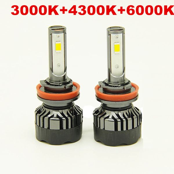 3 color in 1 3000k 4300k 6000k car 12v 55w super bright led h7 h11 9005 9006 h4 led headlight
3 color in 1 3000k 4300k 6000k car 12v 55w super bright led h7 h11 9005 9006 h4 led headlight