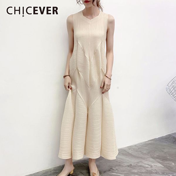 chicever mermaid evening party dress women v neck tank sleeveless maxi pleated summer dresses female elegant clothes 2020 new, Black;gray
chicever mermaid evening party dress women v neck tank sleeveless maxi pleated summer dresses female elegant clothes 2020 new, Black;gray
