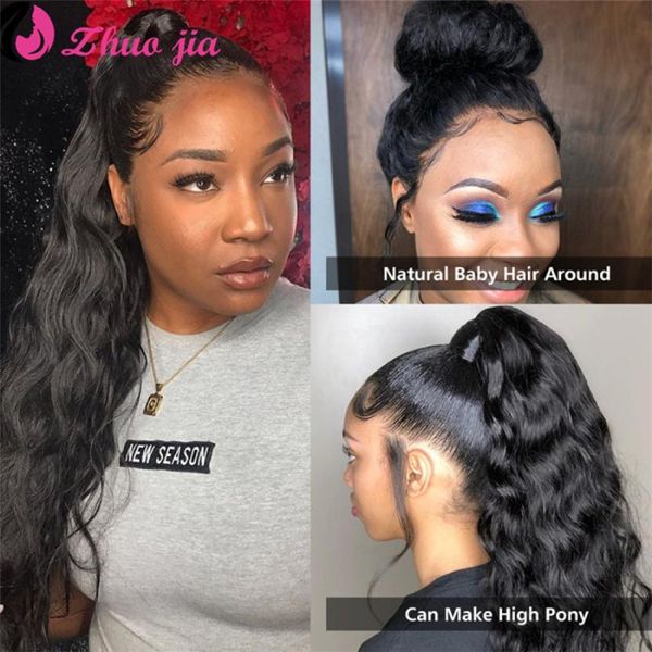 lace wigs 250% density 360 full wig human hair pre plucked loose deep wave brazilian 30 inch frontal zhuo jia, Black;brown
lace wigs 250% density 360 full wig human hair pre plucked loose deep wave brazilian 30 inch frontal zhuo jia, Black;brown