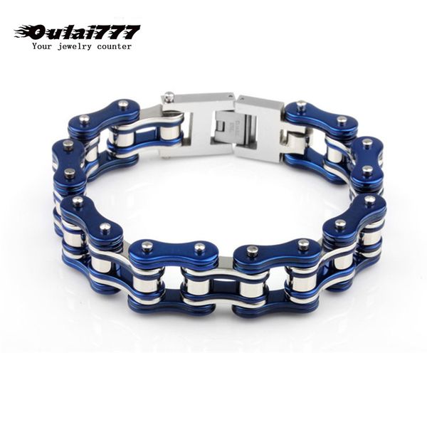 2020 stainless steel bicycle men chain bracelet mens accessories male punk statement big charm bracelets hand chain rock stay, Black
2020 stainless steel bicycle men chain bracelet mens accessories male punk statement big charm bracelets hand chain rock stay, Black