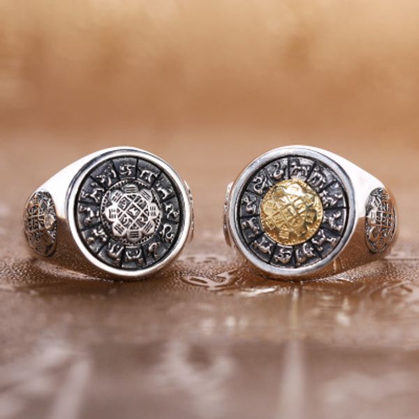 925 sterling silver jewelry tai chi zodiac signs ring men women jewelry ethnic rotatable couple ring
925 sterling silver jewelry tai chi zodiac signs ring men women jewelry ethnic rotatable couple ring