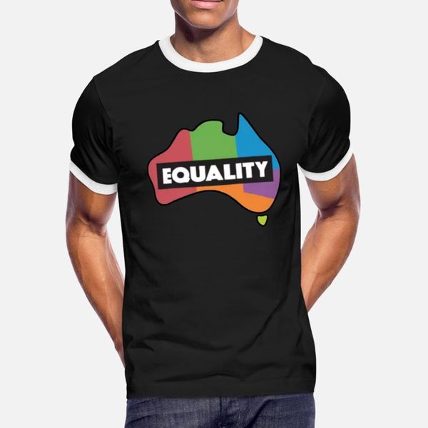 lgbt equality australia t shirt men print 100% cotton o neck gents crazy authentic spring autumn pattern shirt
lgbt equality australia t shirt men print 100% cotton o neck gents crazy authentic spring autumn pattern shirt