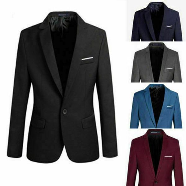 2020 men's suit coat blazer button business casual jacket valentine's day, White;black
2020 men's suit coat blazer button business casual jacket valentine's day, White;black