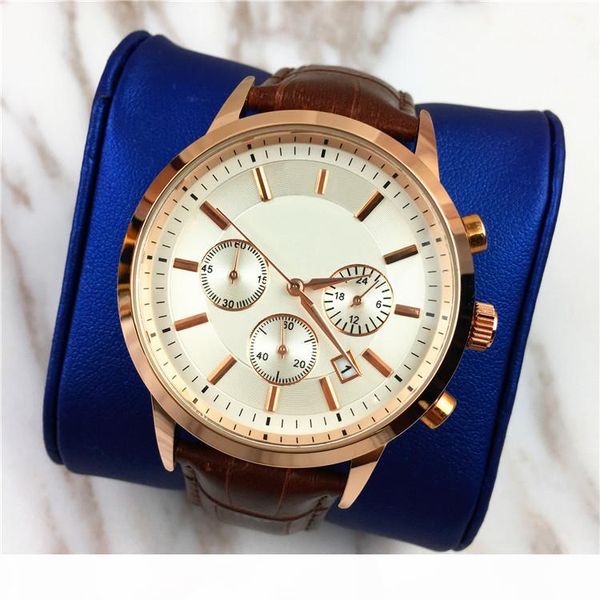 fashion men watch genuine leather relojes de marca mujer auto date business male quartz classic watches, Slivery;brown
fashion men watch genuine leather relojes de marca mujer auto date business male quartz classic watches, Slivery;brown