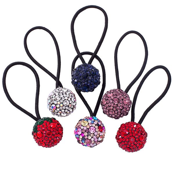 6pcs fashion luxury rhinestone hair ties solid glitter crystal ball elastic hair bands ladies headwear boutique accessories, Slivery;white
6pcs fashion luxury rhinestone hair ties solid glitter crystal ball elastic hair bands ladies headwear boutique accessories, Slivery;white