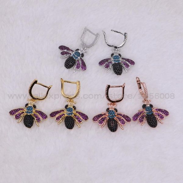 dangle & chandelier 4 pairs micro pave cz tiny bugs insect earrings lifelike jewelry fashion gift for women 2708, Silver
dangle & chandelier 4 pairs micro pave cz tiny bugs insect earrings lifelike jewelry fashion gift for women 2708, Silver