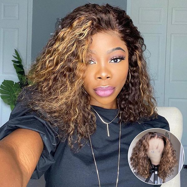 lace wigs highligh density 180% short curly front human hair with baby pre plucked remy brazilian bleached knots, Black;brown
lace wigs highligh density 180% short curly front human hair with baby pre plucked remy brazilian bleached knots, Black;brown