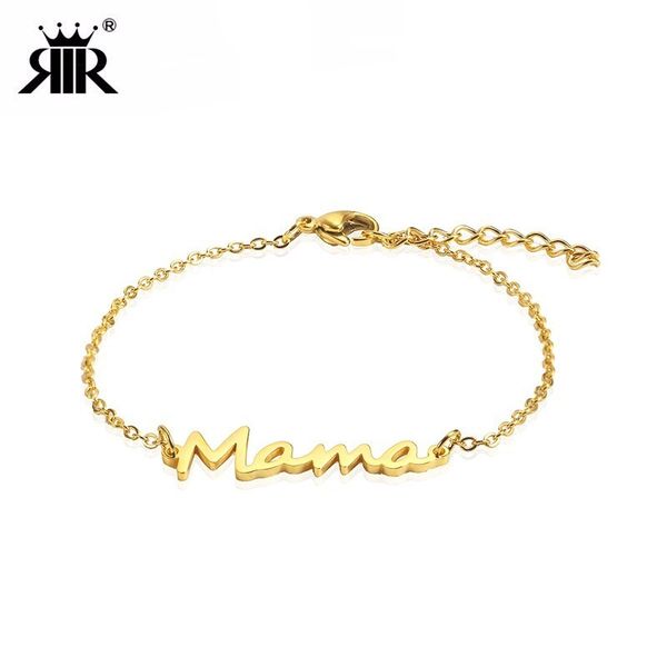rir stainless steel mama chain link bracelet gold mom bracelet mothers day gift new mama gifts, Black
rir stainless steel mama chain link bracelet gold mom bracelet mothers day gift new mama gifts, Black