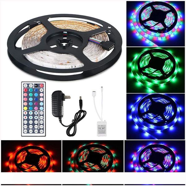 гибкие светодиодные полосы света kit 16.4ft led rope светится 300 led лента свет цвета изменяя rgb с 44key remote и 12v питания
гибкие светодиодные полосы света kit 16.4ft led rope светится 300 led лента свет цвета изменяя rgb с 44key remote и 12v питания