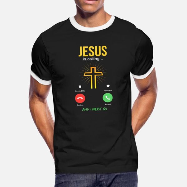 jesus is calling christian church christus faith t shirt men knitted cotton s-xxxl clothing crazy funny spring letter shirt
jesus is calling christian church christus faith t shirt men knitted cotton s-xxxl clothing crazy funny spring letter shirt