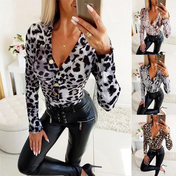 женщины ol leopard print deep обычная рубашка v шеи длинным рукавом рубашки топы кнопка clubwear slim fit вниз блуза bodycon рубашка outwear, White
женщины ol leopard print deep обычная рубашка v шеи длинным рукавом рубашки топы кнопка clubwear slim fit вниз блуза bodycon рубашка outwear, White