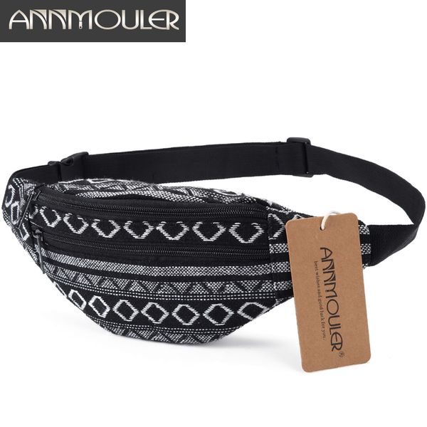 annmouler fashion women waist bag small size fanny bag pack adjustable phone pouch double zipper belt tribal waist pack
annmouler fashion women waist bag small size fanny bag pack adjustable phone pouch double zipper belt tribal waist pack
