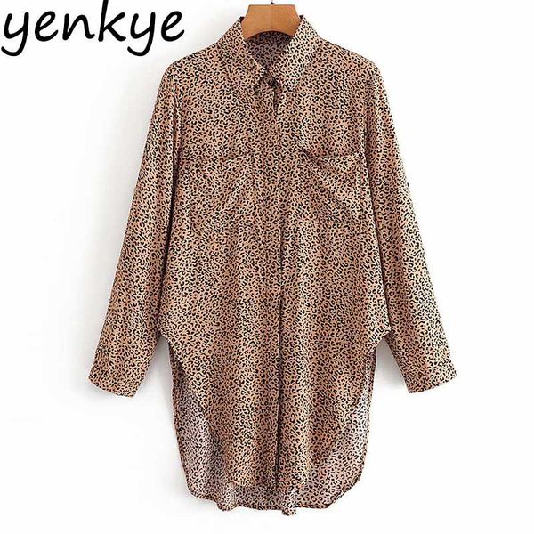 women's blouses & shirts vintage leopard blouse shirt women lapel collar long sleeve slits streetwear plus size summer blusas femininas, White
women's blouses & shirts vintage leopard blouse shirt women lapel collar long sleeve slits streetwear plus size summer blusas femininas, White