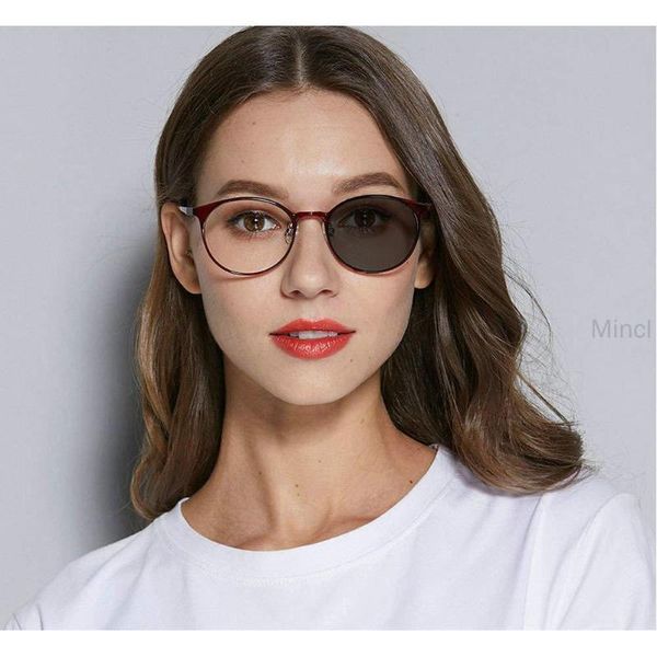 mincl/ ultra light tr90 women sun pchromic lens transition sunglasses retro round frame glasses frame uv400 with box fml, Black
mincl/ ultra light tr90 women sun pchromic lens transition sunglasses retro round frame glasses frame uv400 with box fml, Black