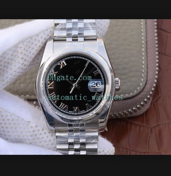 mechanical watches 36mm 116234 blue black dial asia 2813 automatic jubilee steel bracelet mens luxury wristwatches, Slivery;brown
mechanical watches 36mm 116234 blue black dial asia 2813 automatic jubilee steel bracelet mens luxury wristwatches, Slivery;brown