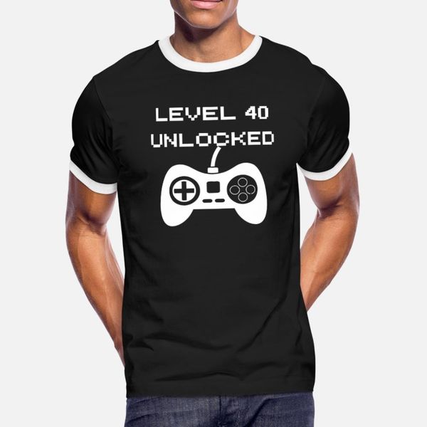 level 40 unlocked t shirt men customized 100% cotton s-xxxl outfit interesting new style spring pattern shirt
level 40 unlocked t shirt men customized 100% cotton s-xxxl outfit interesting new style spring pattern shirt