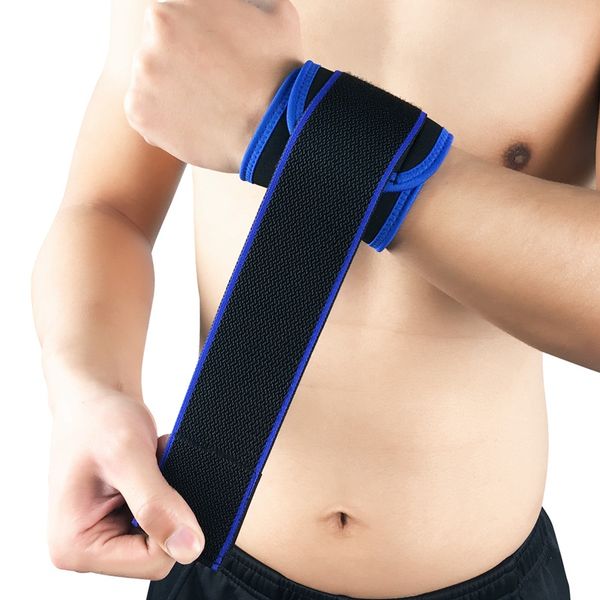 new 1pc wrist support breathable adjustable compression forearm wrap belt hand strap protector gym fitness wrist support, Black;red
new 1pc wrist support breathable adjustable compression forearm wrap belt hand strap protector gym fitness wrist support, Black;red