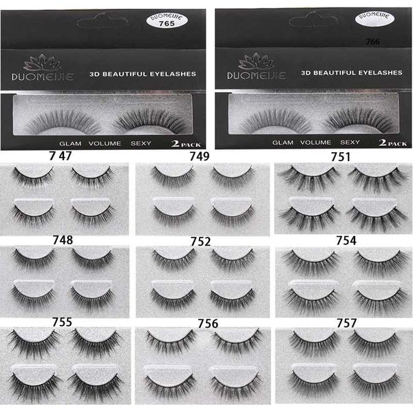 ay 2020 2pairs mink eyelashes natural/thick 3d mink faux lashes natural false eyelash handmade eyelashes woman makeup tools
ay 2020 2pairs mink eyelashes natural/thick 3d mink faux lashes natural false eyelash handmade eyelashes woman makeup tools