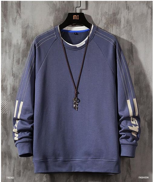 long-sleeved sweater men's spring and autumn round neck loose korean trend pullover kg-9, Black
long-sleeved sweater men's spring and autumn round neck loose korean trend pullover kg-9, Black