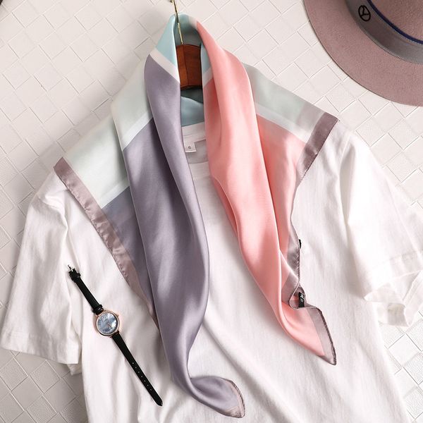 simple style silk scarf 2020 spring new fashion geometric print shawl wrap 70x70cm square small scarves neckerchie, Blue;gray
simple style silk scarf 2020 spring new fashion geometric print shawl wrap 70x70cm square small scarves neckerchie, Blue;gray