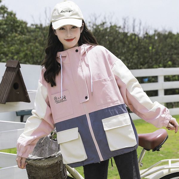 #9006 plus size jacket coat for women spring autumn long sleeve hooded casual loose jackets coats ladies harajuku outwear korean, Black;brown
#9006 plus size jacket coat for women spring autumn long sleeve hooded casual loose jackets coats ladies harajuku outwear korean, Black;brown