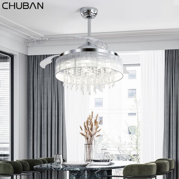 electric fans 42 inch silver crystal led invisible fan light with remote control adjustable lighting wind speed lamp cieling classic
electric fans 42 inch silver crystal led invisible fan light with remote control adjustable lighting wind speed lamp cieling classic