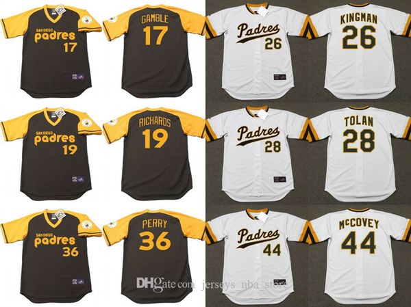 san diego 17 oscar gamble 19 gene richards 26 dave kingman 28 bobby tolan 36 gaylord perry 44 willie mccovey baseball jersey, Blue;black
san diego 17 oscar gamble 19 gene richards 26 dave kingman 28 bobby tolan 36 gaylord perry 44 willie mccovey baseball jersey, Blue;black