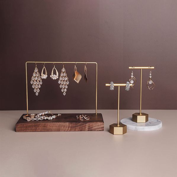 new fashion black walnut wood marble stone jewelry display holder earrings chain necklace display stand earrings display rack, Pink;blue
new fashion black walnut wood marble stone jewelry display holder earrings chain necklace display stand earrings display rack, Pink;blue