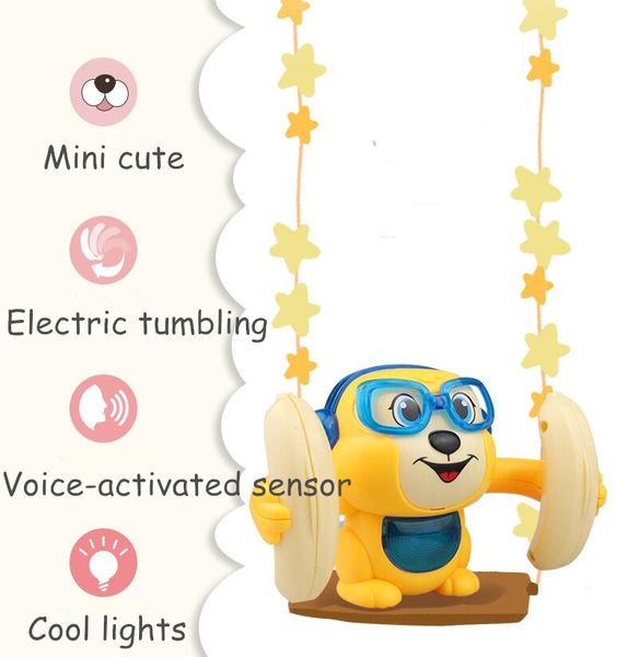 voice control electric flip rolling monkey toy voice-activated tumbling monkey touch sensing monkey with music sound light gift
voice control electric flip rolling monkey toy voice-activated tumbling monkey touch sensing monkey with music sound light gift