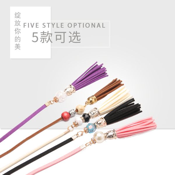 new arrivals timelimited designers european and american style ultrathin belt allmatch dress decorative waist chain tassels allmatch thi, Black;brown
new arrivals timelimited designers european and american style ultrathin belt allmatch dress decorative waist chain tassels allmatch thi, Black;brown