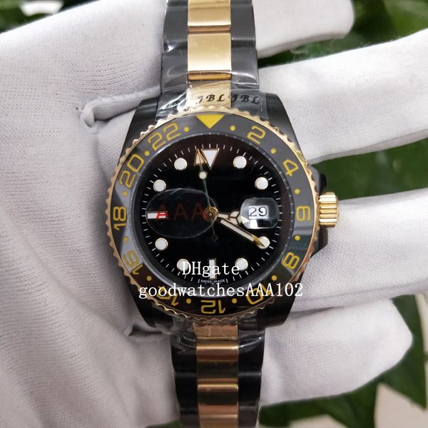 selling asia eta 2813 movement 40mm black dial ceramic sapphire gmt 116711 116710 126710 automatic movement men watches wristwatch, Slivery;brown
selling asia eta 2813 movement 40mm black dial ceramic sapphire gmt 116711 116710 126710 automatic movement men watches wristwatch, Slivery;brown