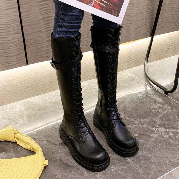 boots fashion buckle knee high women casual cross strap thick heel long woman black pu leather platform shoes
boots fashion buckle knee high women casual cross strap thick heel long woman black pu leather platform shoes