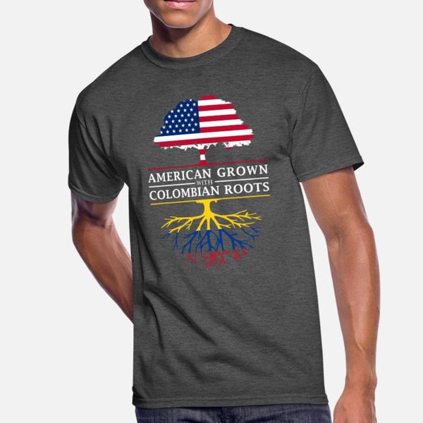 american grown with colombian roots colombia t shirt men designer 100% cotton plus size 3xl standard famous funny spring leisure shirt
american grown with colombian roots colombia t shirt men designer 100% cotton plus size 3xl standard famous funny spring leisure shirt