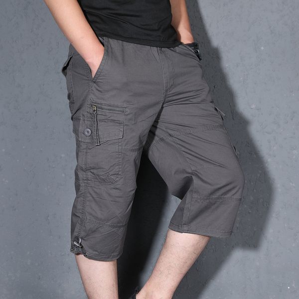 mrmt 2020 brand summer men's thin seven-point pants casual middle-aged pants short for male 7-point, Black
mrmt 2020 brand summer men's thin seven-point pants casual middle-aged pants short for male 7-point, Black