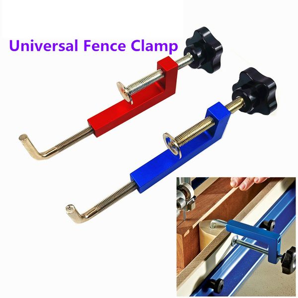 universal fence clamp aluminium fixing fixture g clamp for wood working benches saw machinery wood router
universal fence clamp aluminium fixing fixture g clamp for wood working benches saw machinery wood router