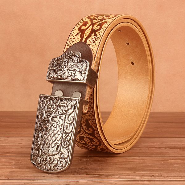 mongolia wind leather belt full-grain leather varved national style waistband handmade leather waistband factory direct sales, Black;brown
mongolia wind leather belt full-grain leather varved national style waistband handmade leather waistband factory direct sales, Black;brown