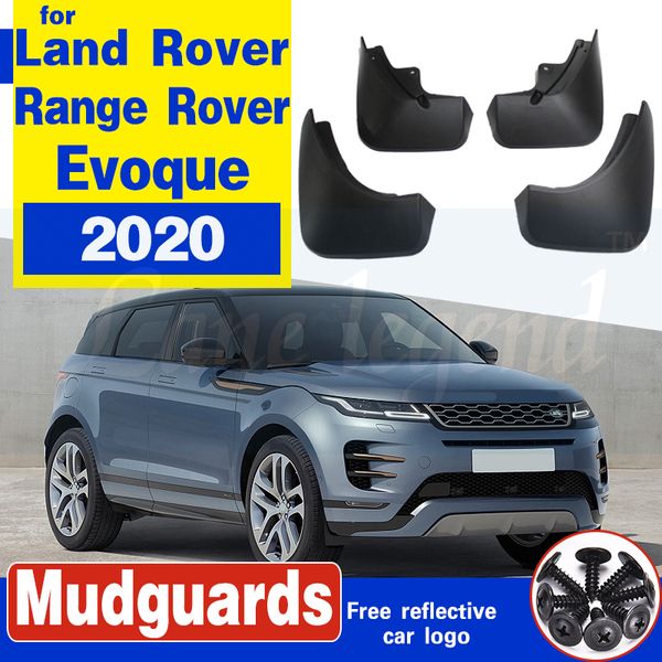 for land rover range rover evoque 2020 mudguards mud-flaps fenders splash guards mudflaps car accessories auto front rear wheel