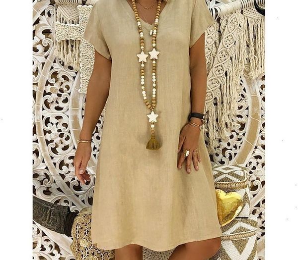 dress women summer cotton and linen v neck style feminino vestido cotton casual plus size ladies dress elbse @30 designer clothes, Black;gray
dress women summer cotton and linen v neck style feminino vestido cotton casual plus size ladies dress elbse @30 designer clothes, Black;gray