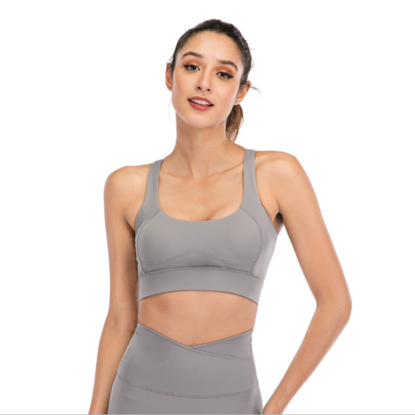 2020 new high-intensity all-inclusive fashion vest sports running bra -absorbing nakedness gathered folding yoga vest bra, White;black
2020 new high-intensity all-inclusive fashion vest sports running bra -absorbing nakedness gathered folding yoga vest bra, White;black