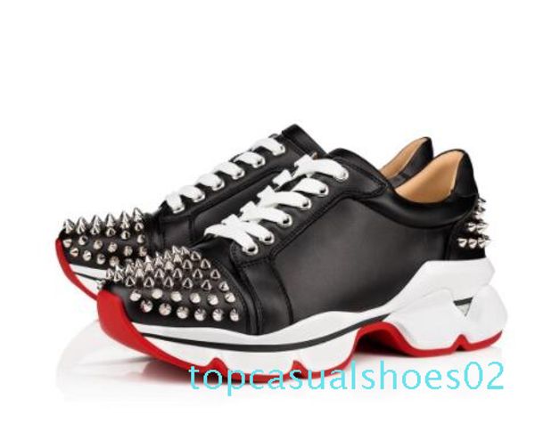 red bottom spike носок конструктор женщины мужчины повседневная shoes.red подошва квартиры с krystal шипы, 30мм черный белый donna квартиры, Black
red bottom spike носок конструктор женщины мужчины повседневная shoes.red подошва квартиры с krystal шипы, 30мм черный белый donna квартиры, Black