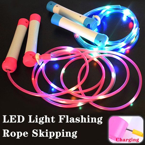 kids children's jump ropes led light flash adjustable movement rope skipping 1x skipping rope + 1x charging cable dropshipping
kids children's jump ropes led light flash adjustable movement rope skipping 1x skipping rope + 1x charging cable dropshipping