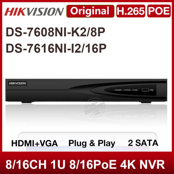 kits hikvision original ds-7608ni-k2/8p ds-7616ni-i2/16p network video recorder h.265 2sata 8/16poe 8/16ch 1u 4k nvr plug & play hik, Black;white
kits hikvision original ds-7608ni-k2/8p ds-7616ni-i2/16p network video recorder h.265 2sata 8/16poe 8/16ch 1u 4k nvr plug & play hik, Black;white