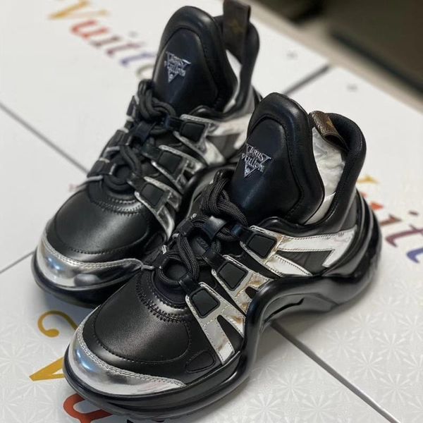 2020 d8 men and women clunky sneakers lace-up fashion casual men s shoes leather designer luxury women s shoes, Black
2020 d8 men and women clunky sneakers lace-up fashion casual men s shoes leather designer luxury women s shoes, Black