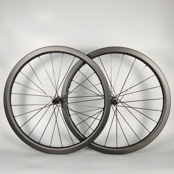 full carbon wheels super light 700c 38mm depth 25mm width clincher/tubeless/tubular road disc brake bike wheelset ud matte finish
full carbon wheels super light 700c 38mm depth 25mm width clincher/tubeless/tubular road disc brake bike wheelset ud matte finish