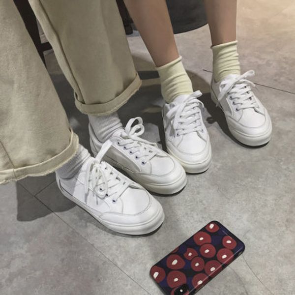 korean version of the wild chic white shoes women 2020 spring new flat shoes hong kong harajuku ins sneakers student tide, Black
korean version of the wild chic white shoes women 2020 spring new flat shoes hong kong harajuku ins sneakers student tide, Black