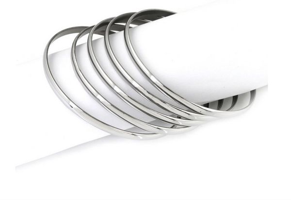 5pcs/ lot fashion men's women's stainless steel 2.67'' 4mm shiny jewelry bangle bracelet cuff, Black
5pcs/ lot fashion men's women's stainless steel 2.67'' 4mm shiny jewelry bangle bracelet cuff, Black
