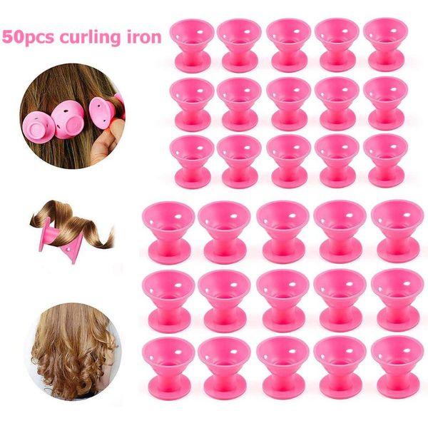 hair straighteners bell mushroom roller curlers shape reusable silicone styling tool portable hairdressing safety elements, Black
hair straighteners bell mushroom roller curlers shape reusable silicone styling tool portable hairdressing safety elements, Black