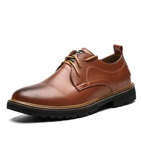 brand men's casual shoes handmade men business lace up leather shoes men's oxford fashion men footwear, Black
brand men's casual shoes handmade men business lace up leather shoes men's oxford fashion men footwear, Black